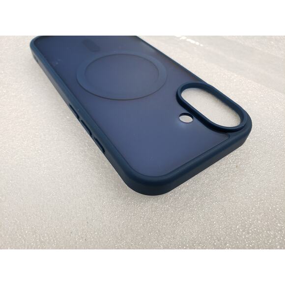 Supfine Phone Case for iPhone 16 Regular. Blue. Shockproof Magnetic Protective - Picture 7 of 11